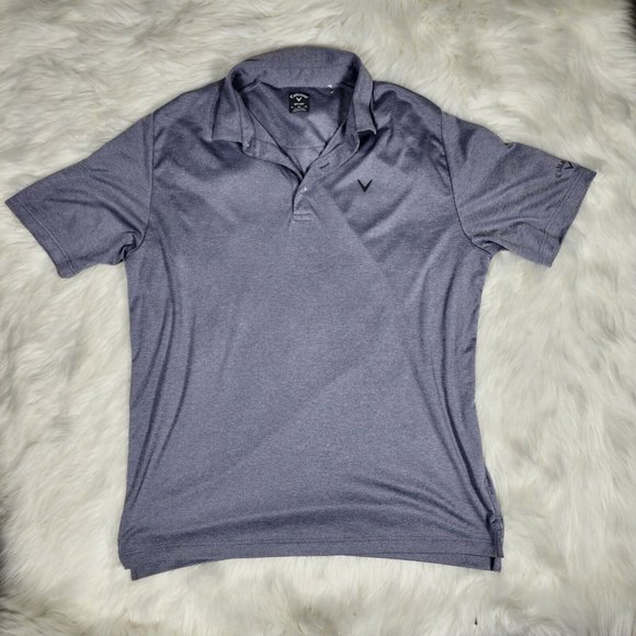 Callaway Other - Callaway Golf T Shirt Mens Adult Extra Large Grey Front Logo Collared Polo